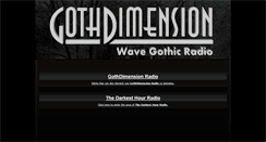 Desktop Screenshot of gothdimension.de